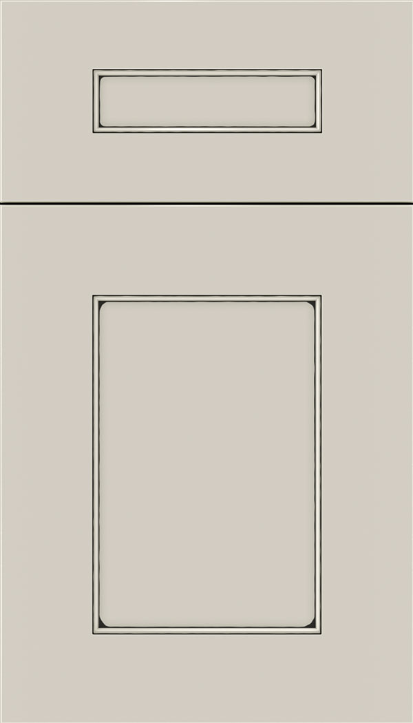 Cochrane 5pc MDF cabinet door in Cirrus with Black glaze