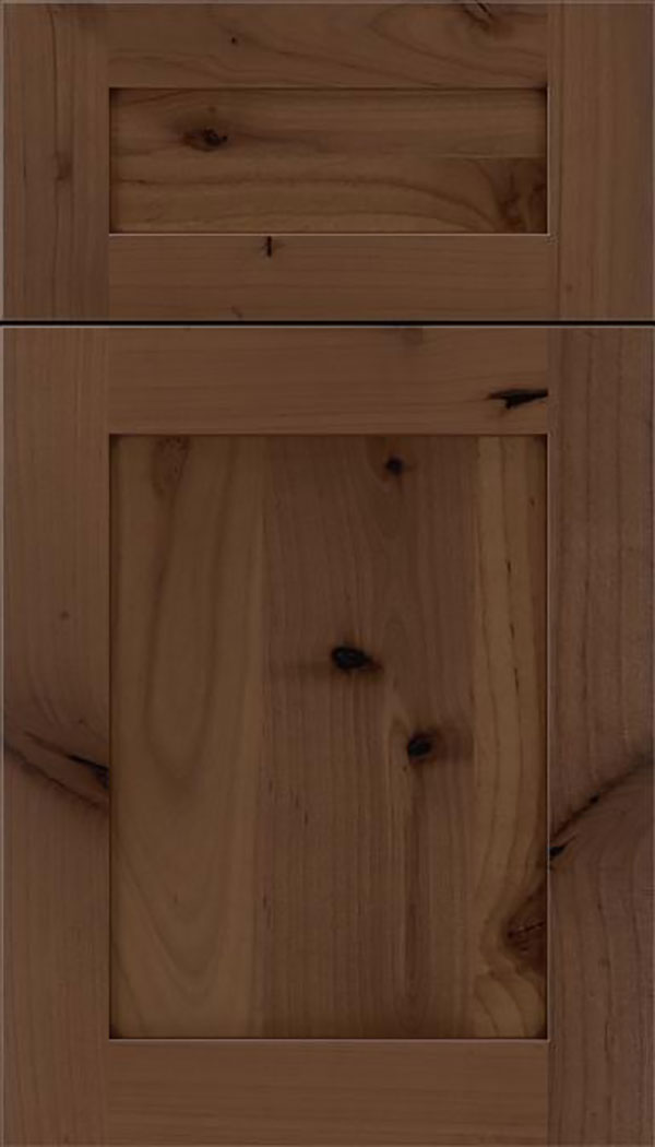 Salem 5pc Alder shaker cabinet door in Toffee with Mocha glaze