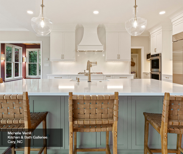 Fresh Green and Cream for the Heart of the Home